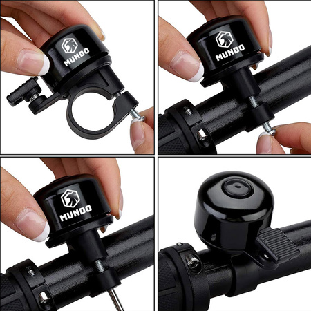 Dzwonek rowerowy MUNDO manualny