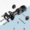 Mostek kierownicy regulowany 31,8 mm