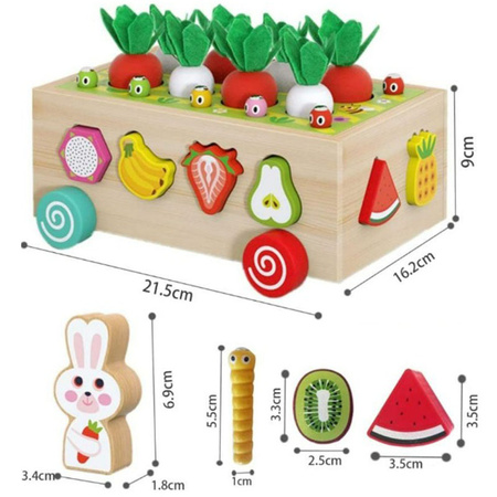 Kostka sensoryczna BETTER TOYS Marchewkowy ogród